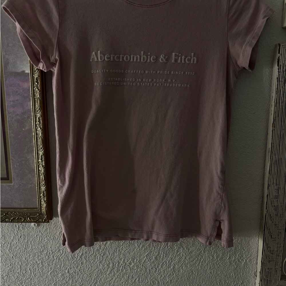 Abercrombie & Fitch Mauve T-Shirt